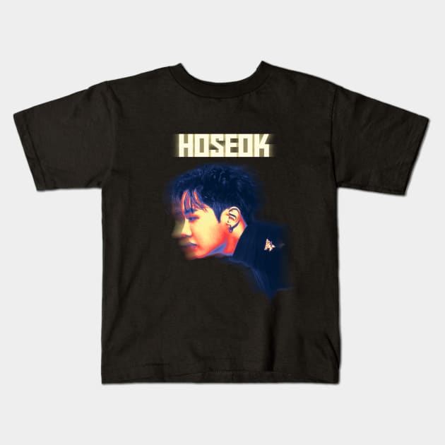 jhope BTS Kids T-Shirt by blacklye